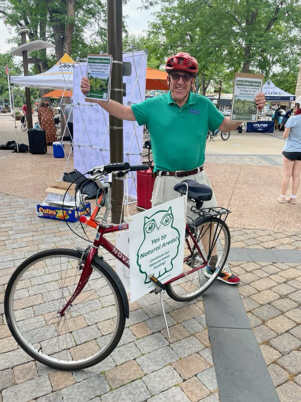 Tom Griggs supporting natural areas